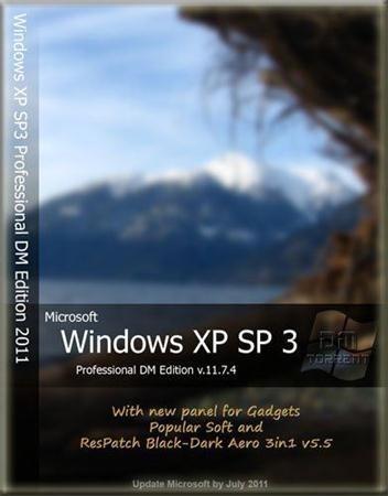 "Windows XP SP3 Professional x86 RUS DM Edition v.11.7.22"